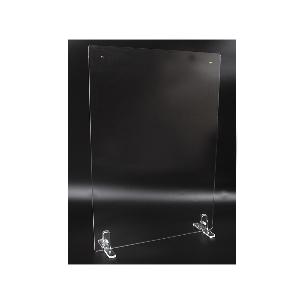 Corona prevention transparent acrylic partition 1 person