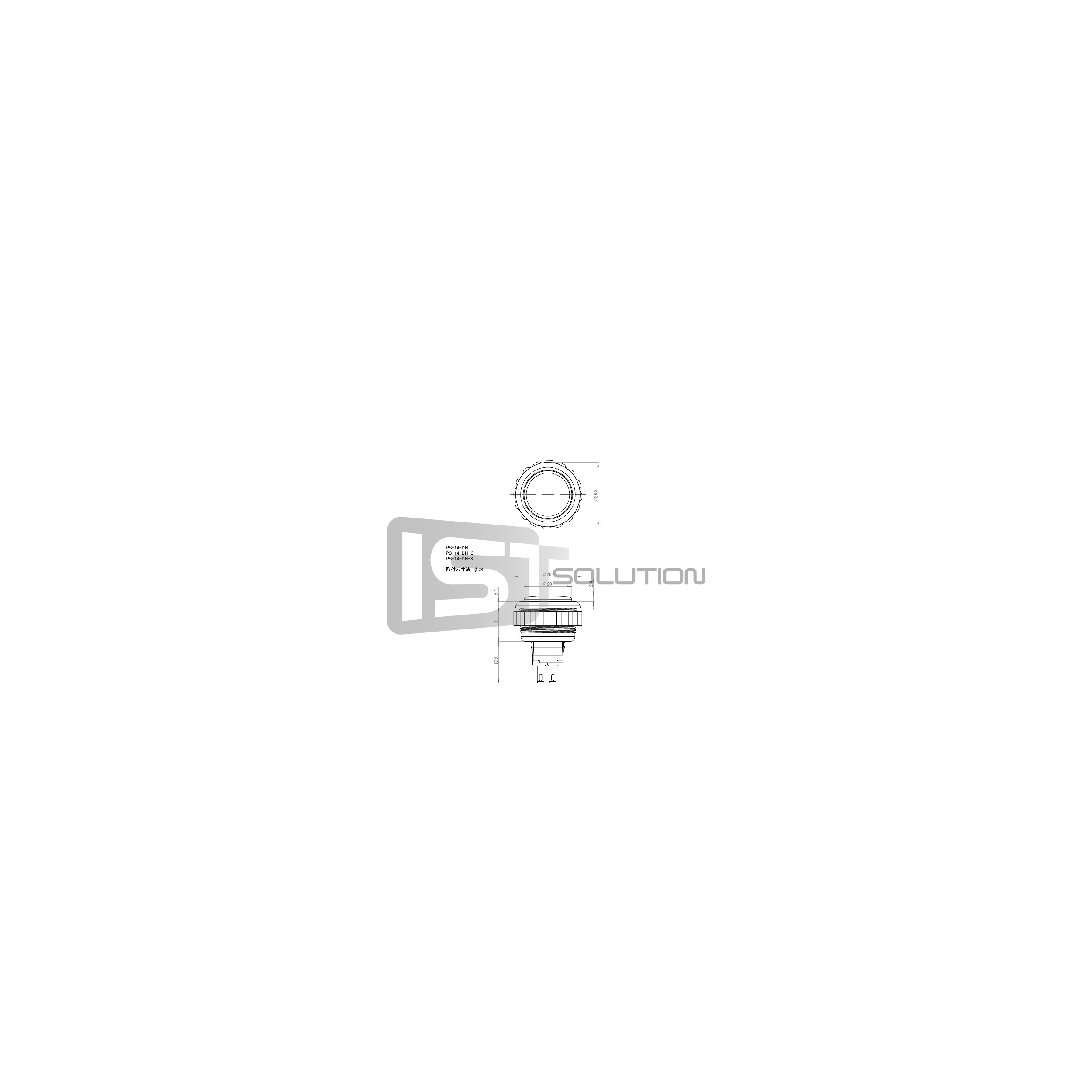 Seimitsu PS-14-DN-K