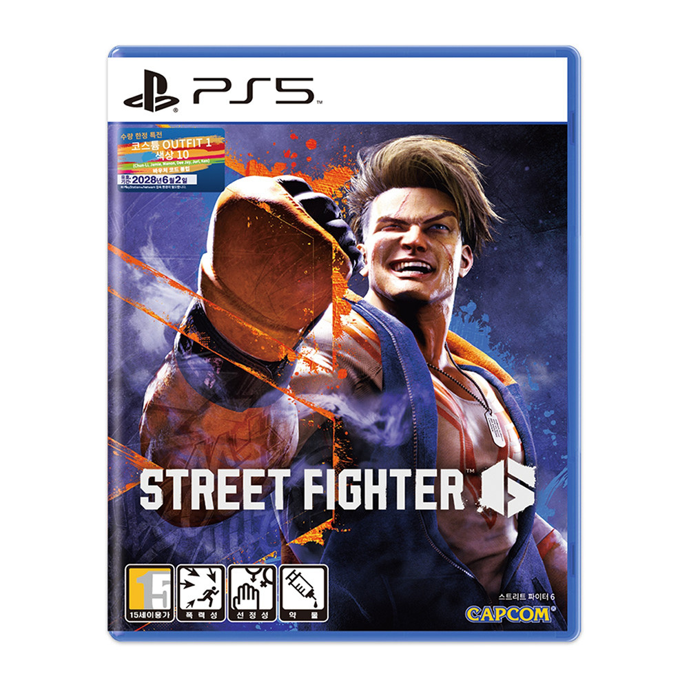 PS5 Street Fighter 6 Korean version initial bonus
