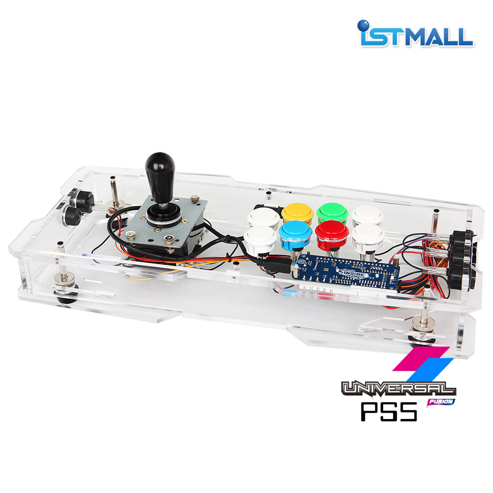 [PS5 Universal Fusion] Makestick Pro Crystal Edition Type D