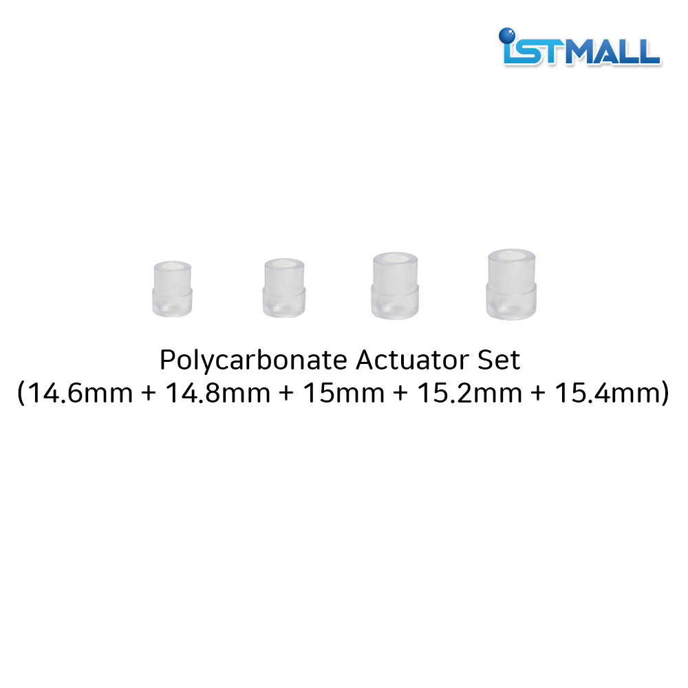 SANJUKS V6-2 Polycarbonate Actuator Set (14.6mm+14.8mm+15mm+15.2mm+15.4mm)