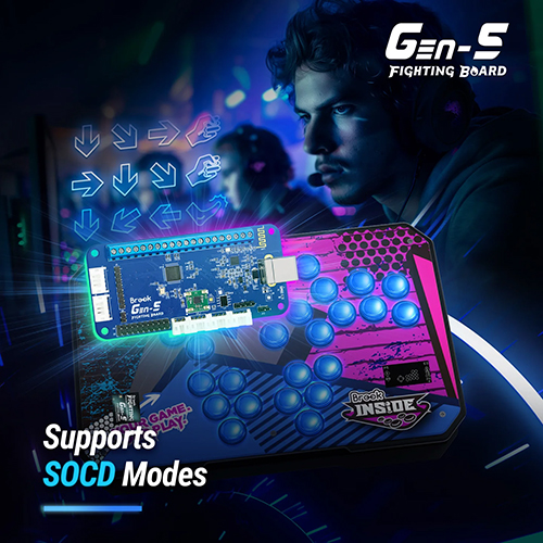 Brook GEN-5 PS5/PS4/SWITCH Fighting Board