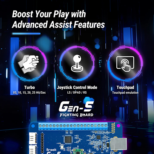 Brook GEN-5 PS5/PS4/SWITCH Fighting Board