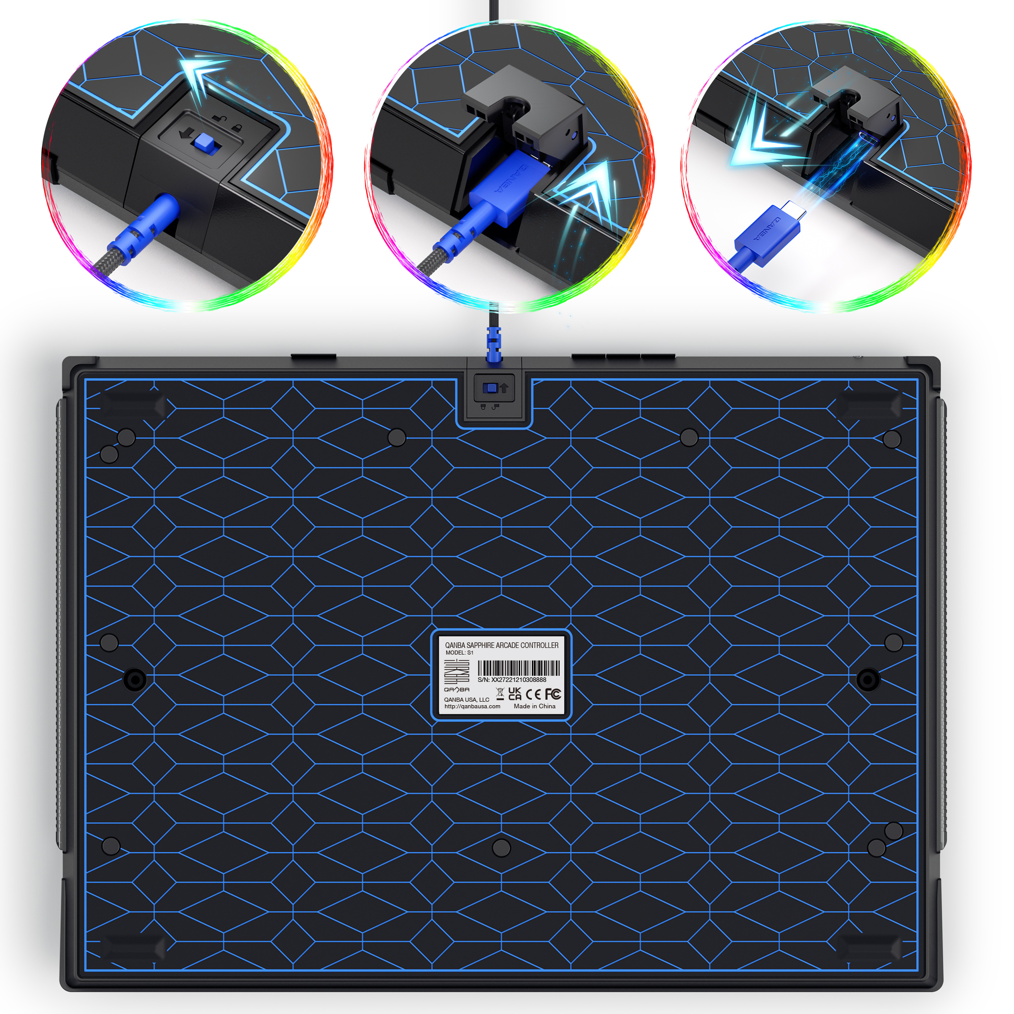 Qanba Sapphire S1 Leverless Controller