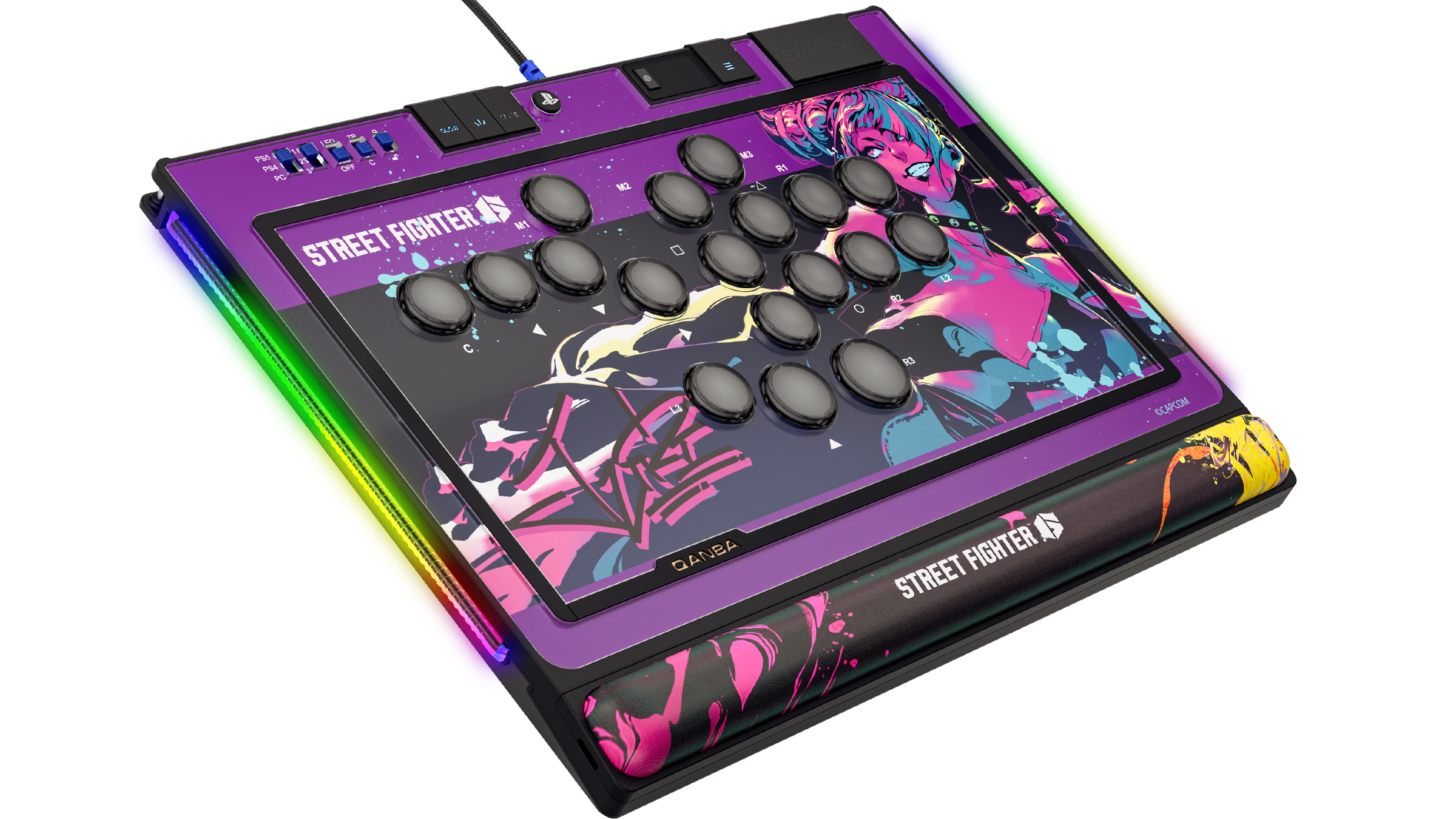 Qanba Sapphire S1 Juri Limited Edition Leverless Controller
