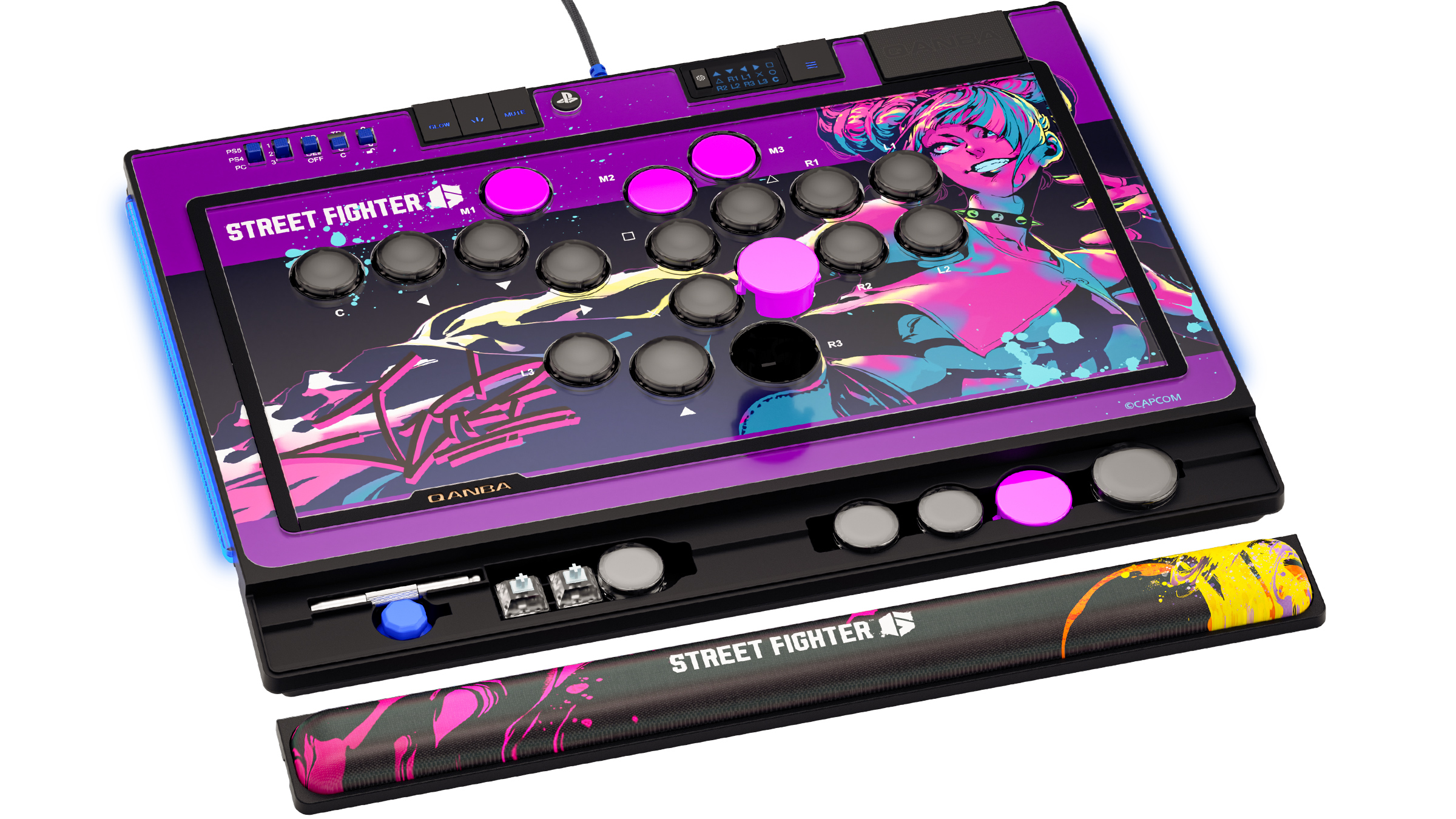 Qanba Sapphire S1 Juri Limited Edition Leverless Controller