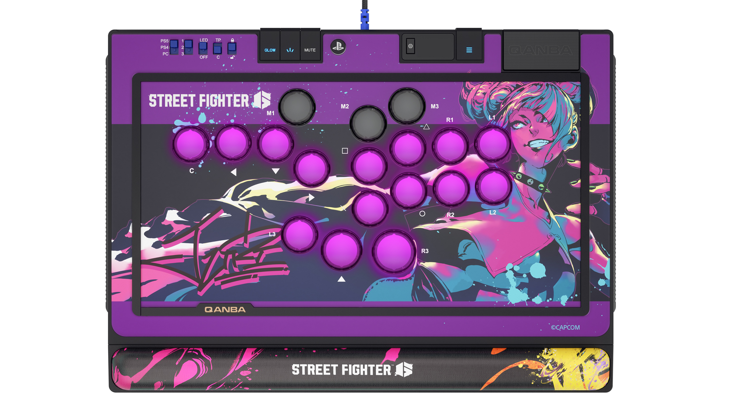 Qanba Sapphire S1 Juri Limited Edition Leverless Controller