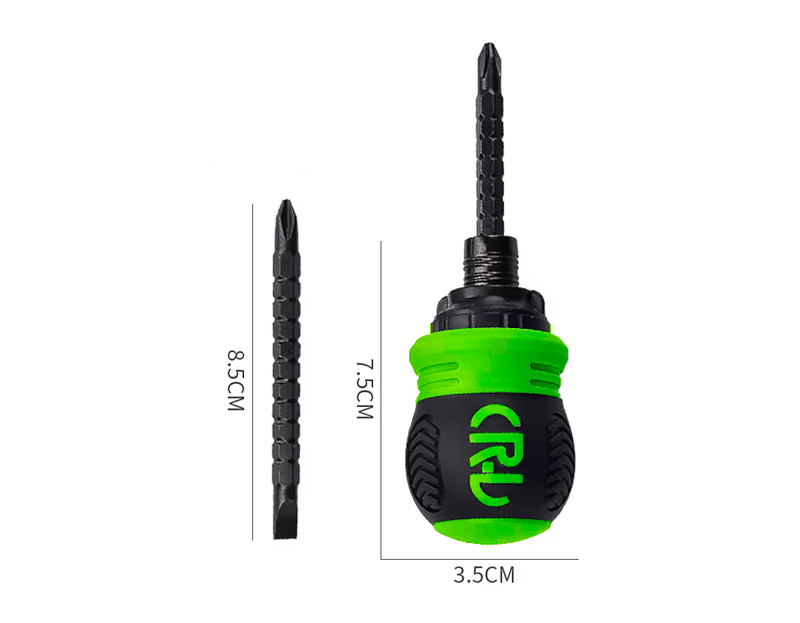 [IST] CR-V Steel Portable Mini Straight Phillips Dual-Purpose Screwdriver